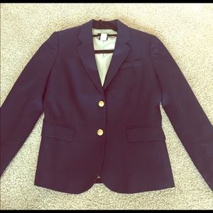 J Crew Navy blue schoolboy blazer